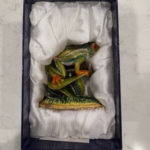 Kingspoint Designs 62637 - Frog Trinket Box